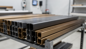 Aplicações da Pintura Eletrostática: Guia para Indústrias 3 Aplicações da pintura eletrostática em perfis de alumínio para esquadrias arquitetônicas e fachadas na construção civil.